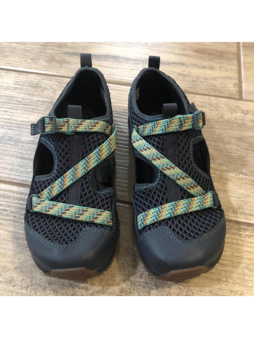 Chaco‎ Sz 6 Kids Odyssey Waterproof Sport Sandals Shoes Navy Blue Eclipse Water